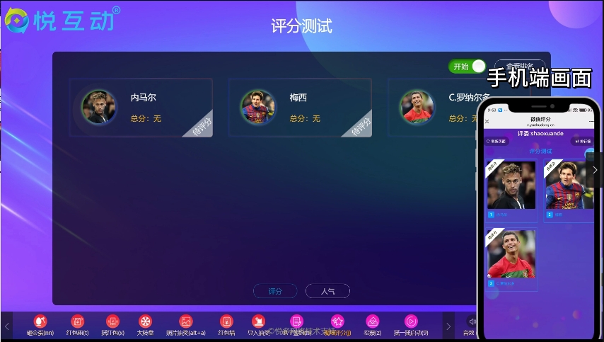 评分评选
