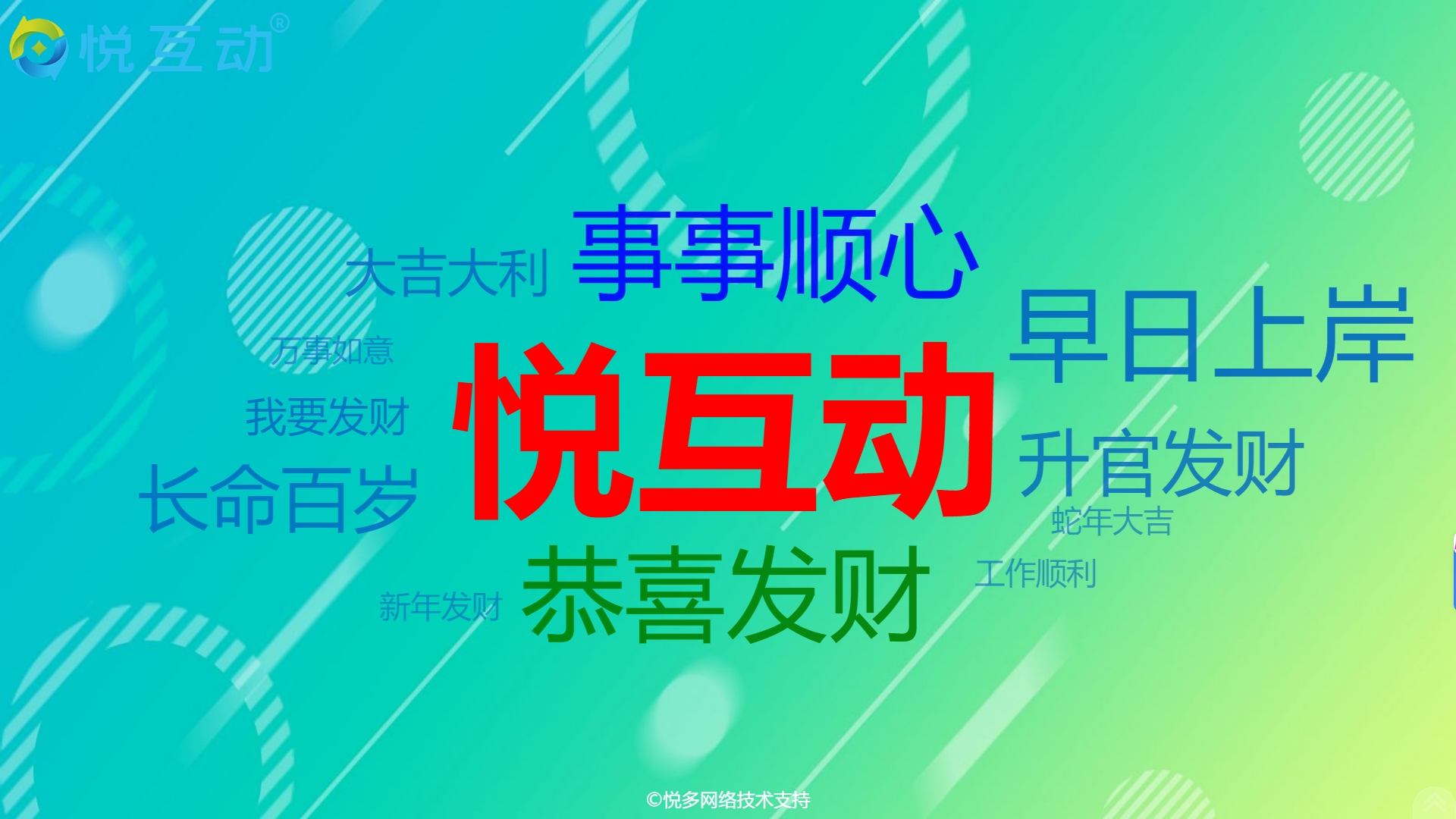 词云大屏